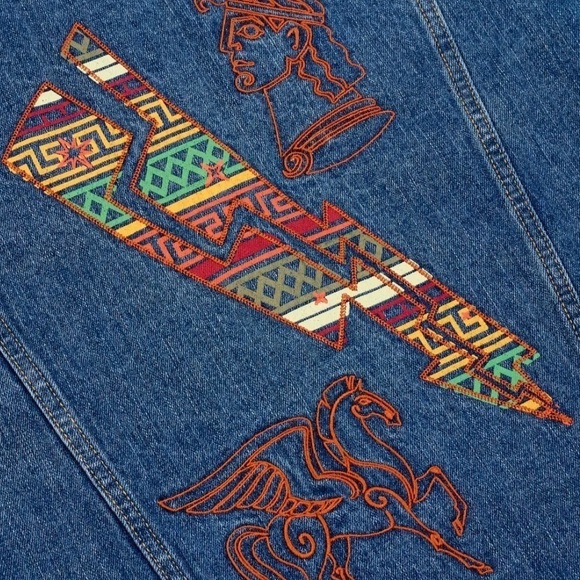 COPY - New⚡️ Hercules Denim Jacket Unisex, Size XL 25th Anniversary from Disney… - Picture 5 of 7